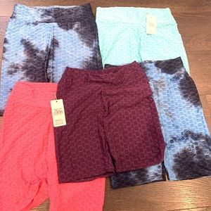 Butt Scrunching tiktok short workout yoga shorts plus size bundle
